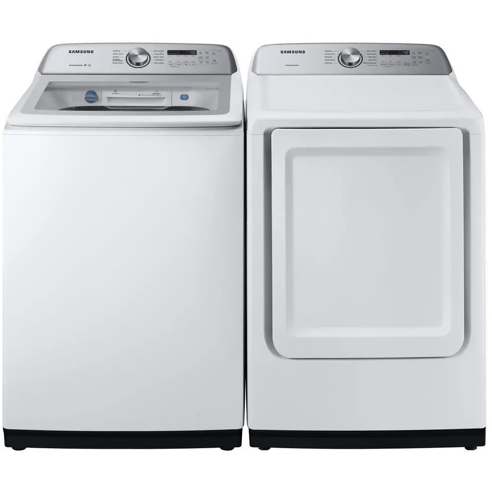 KIT Samsung Electric Laundry Pair - 5200 White-1