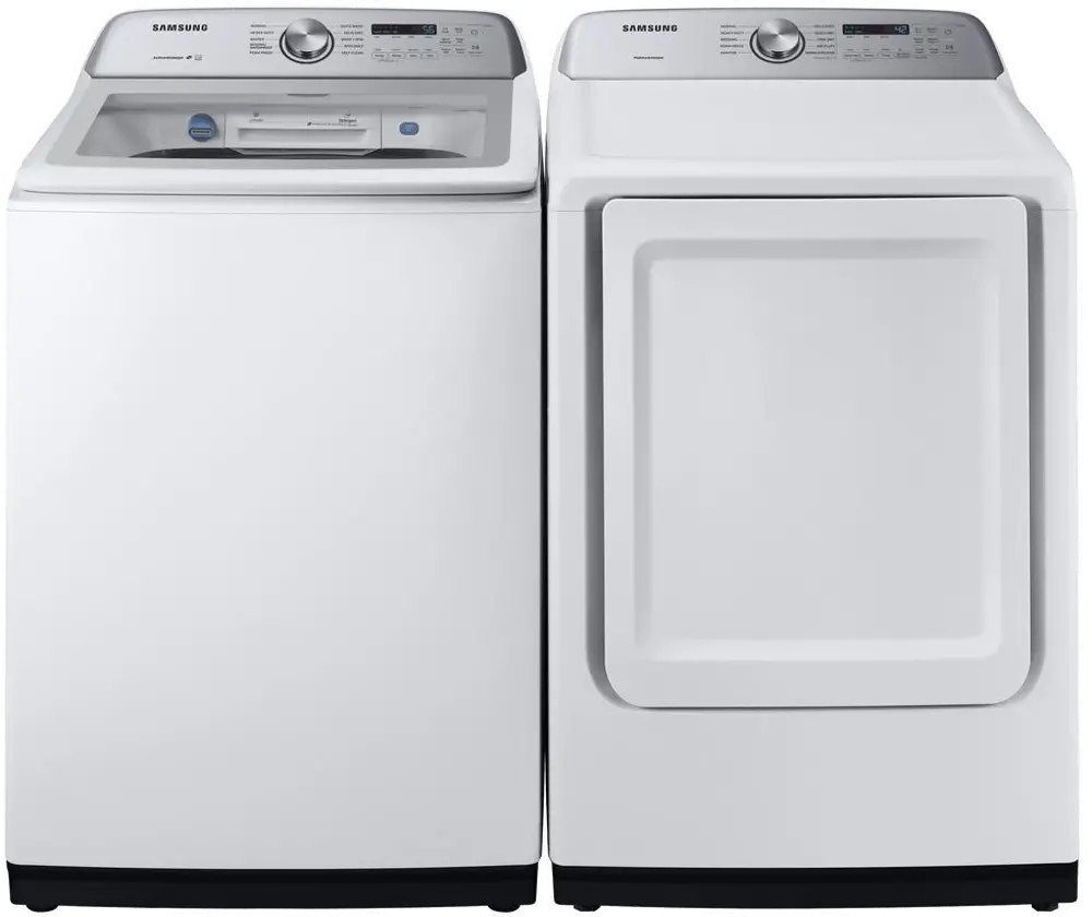 KIT Samsung Gas Laundry Pair - 5200 White-1