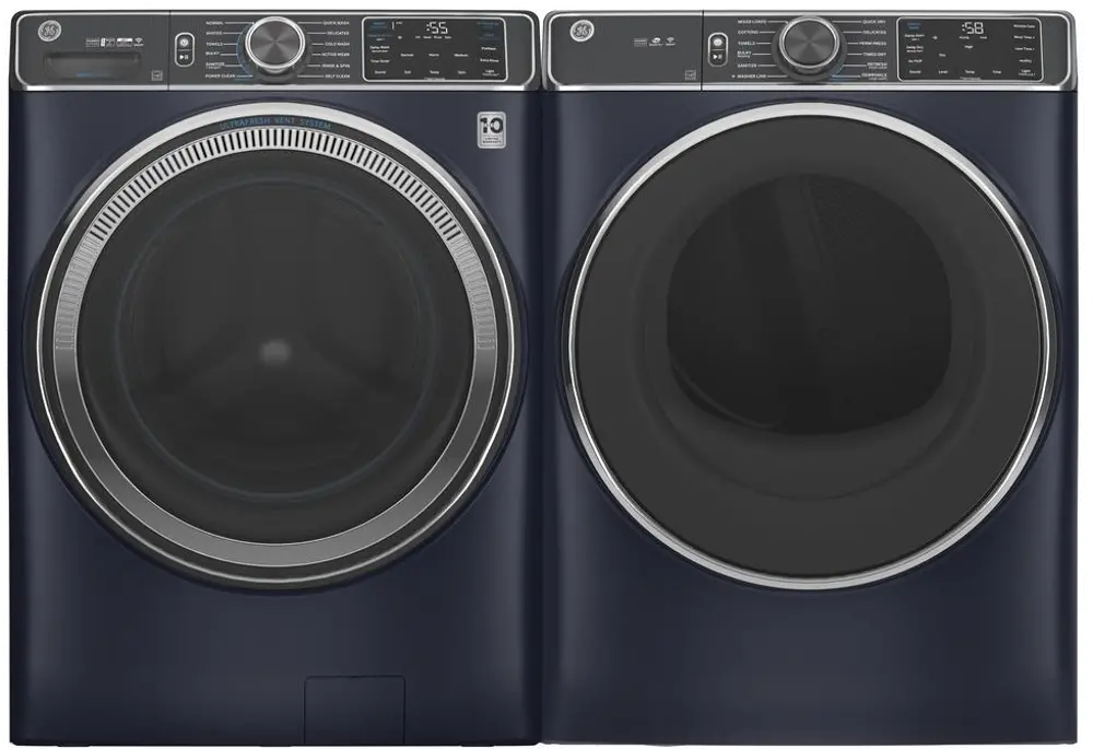 .GEC-850-BLU-GAS--PR GE Washer and Dryer Laundry Set - Sapphire Blue-1