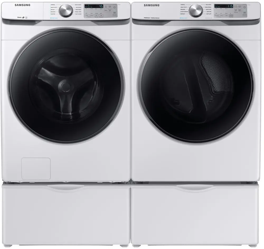 KIT Samsung WF6100 Laundry Pair - White-1