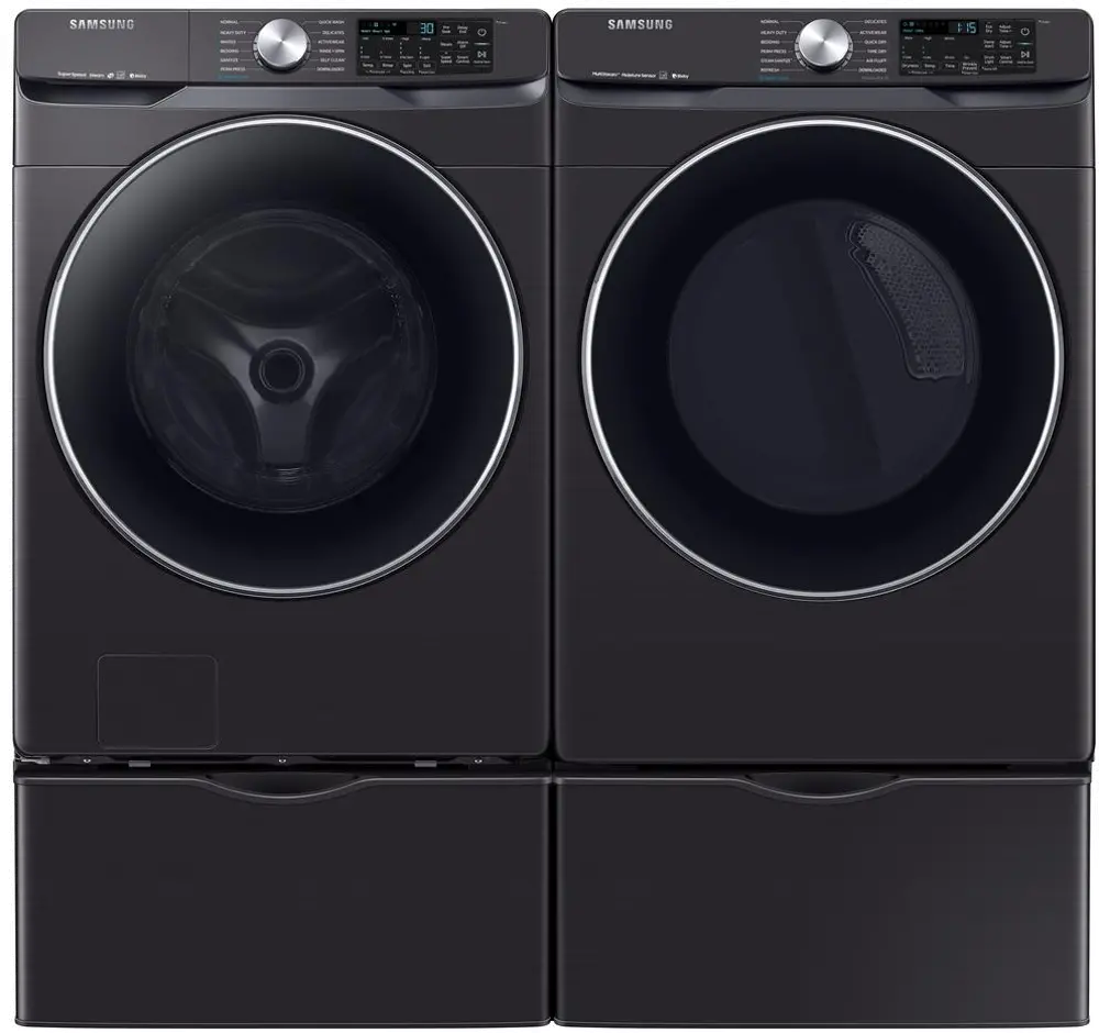 .SUG-6300-BSS-GAS-PR Samsung High-Efficiency Laundry Pair - Black Stainless Steel Gas-1