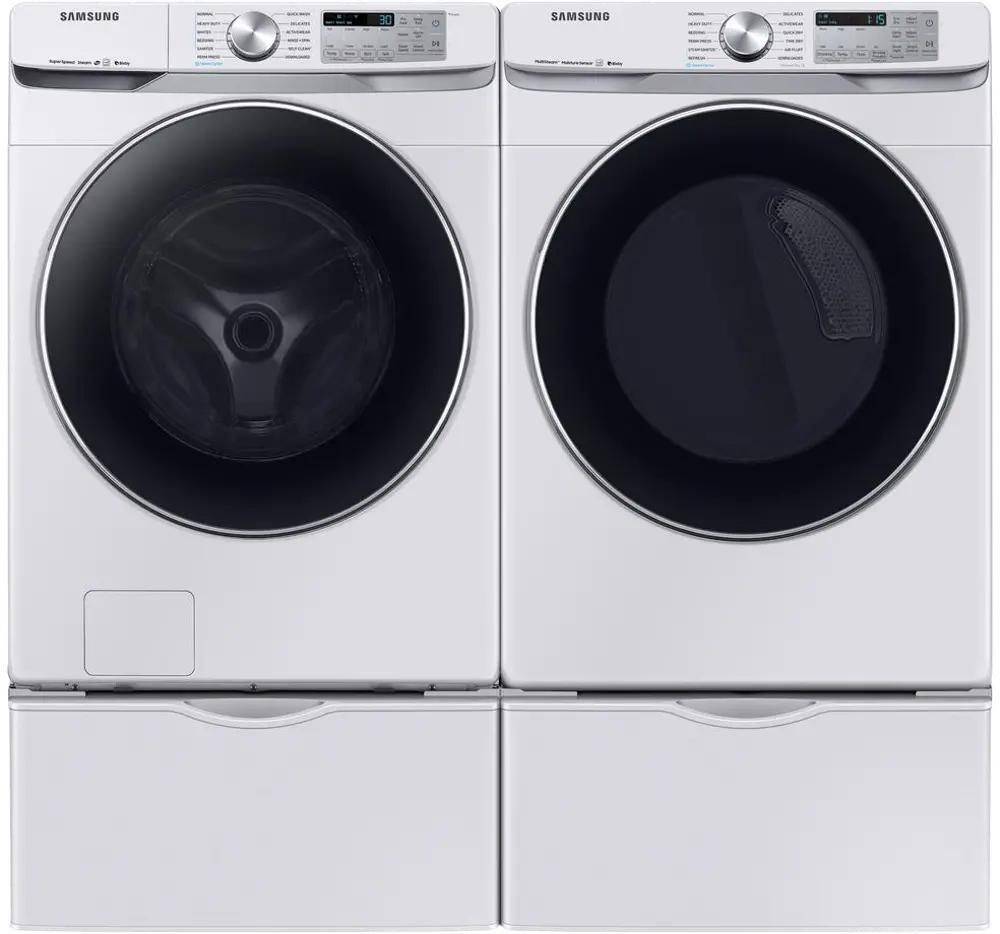 KIT Samsung Super Speed Laundry Pair - White Gas-1
