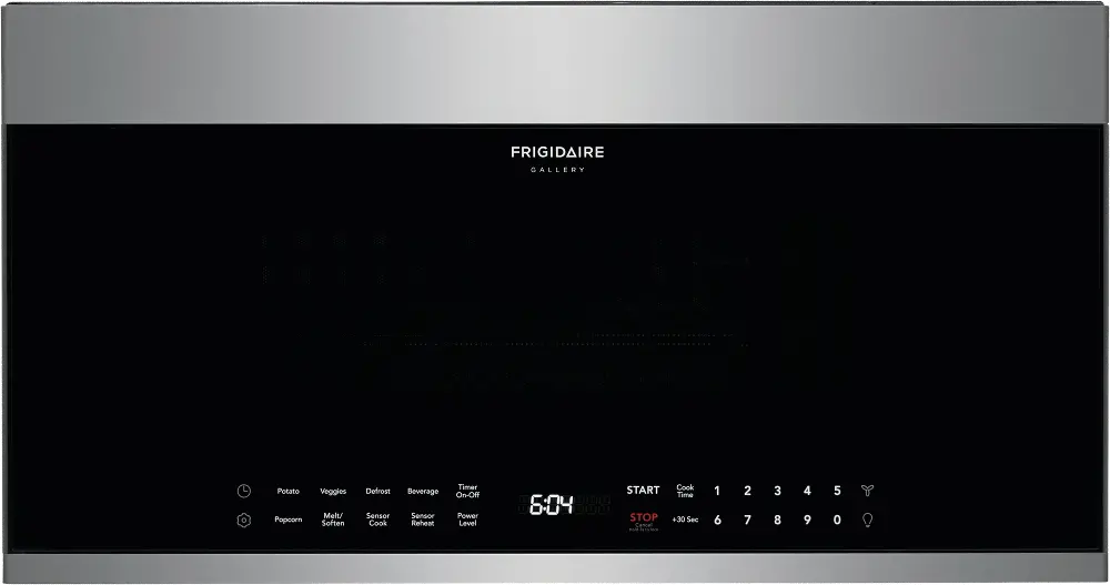 FGBM19WNVF Frigidaire Gallery Over the Range Microwave - 1.9 cu. ft. Fingerprint Resistant Stainless Steel-1