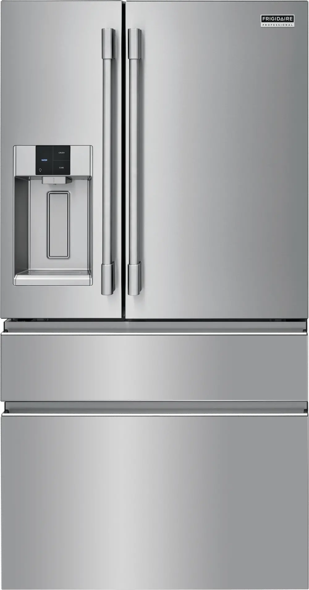 PRMC2285AF Frigidaire Professional 21.8 cu ft French Door Refrigerator - Counter Depth Stainless Steel-1