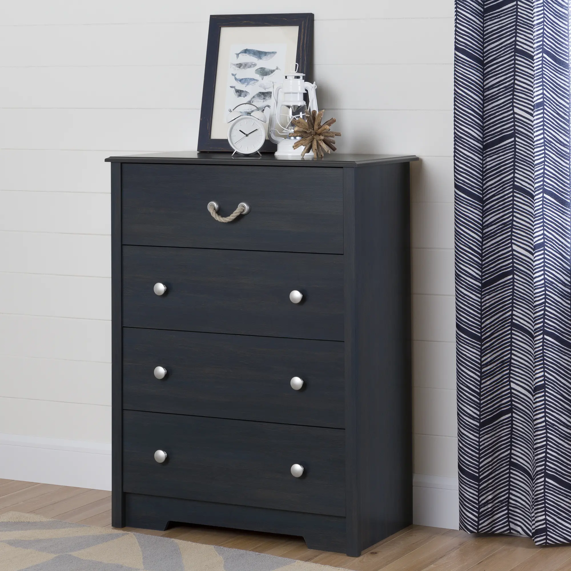 12706 Navali Blue Chest of Drawers - South Shore sku 12706
