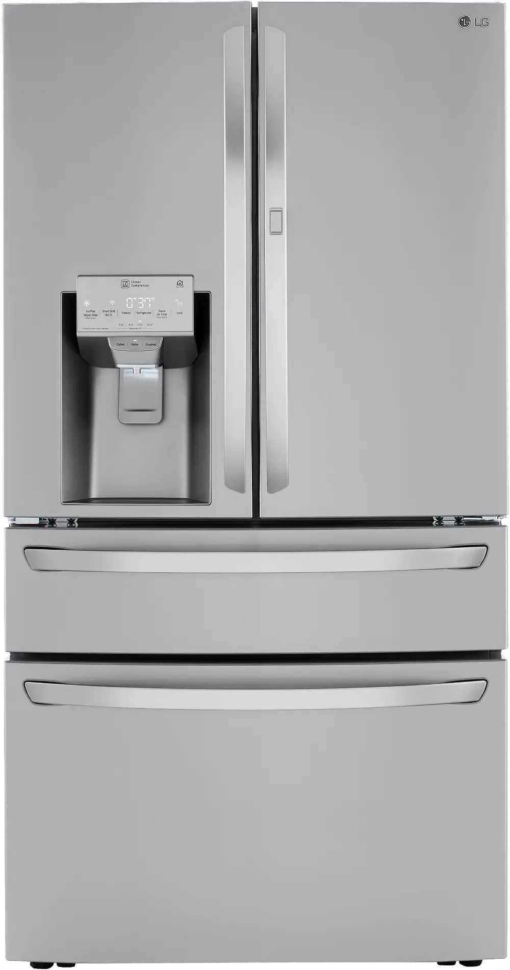 LRMDS3006S LG 29.5 cu ft French Door in Door Refrigerator - Stainless Steel-1