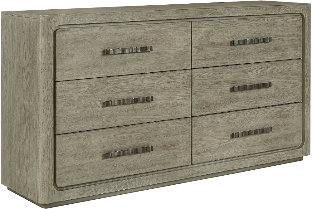 Modern Gray Oak Dresser - Vancouver-1
