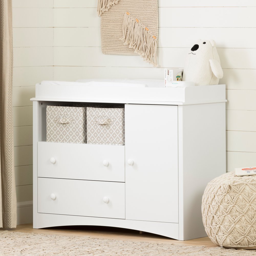 Classic White Changing Table- South Shore