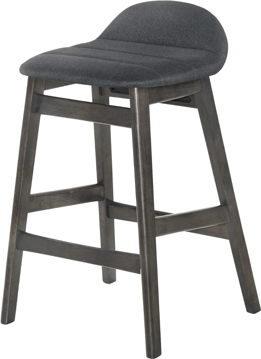 Samar Charcoal Upholstered Counter Height Stool-1