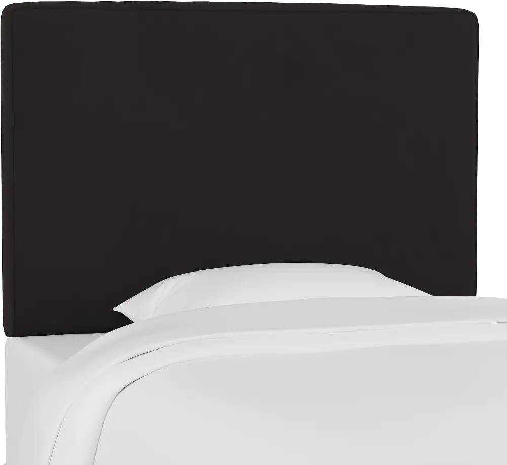 K-480TPRMBLC Premier Black Twin Upholstered Headboard-1