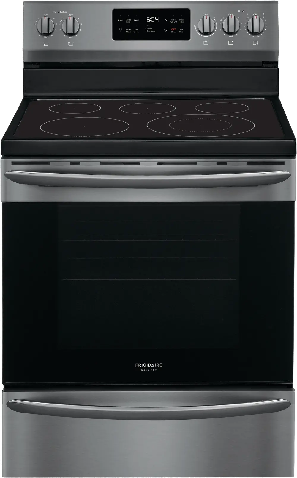 GCRE3038AD Frigidaire Gallery 5.4 cu ft Electric Range - Black Stainless Steel-1