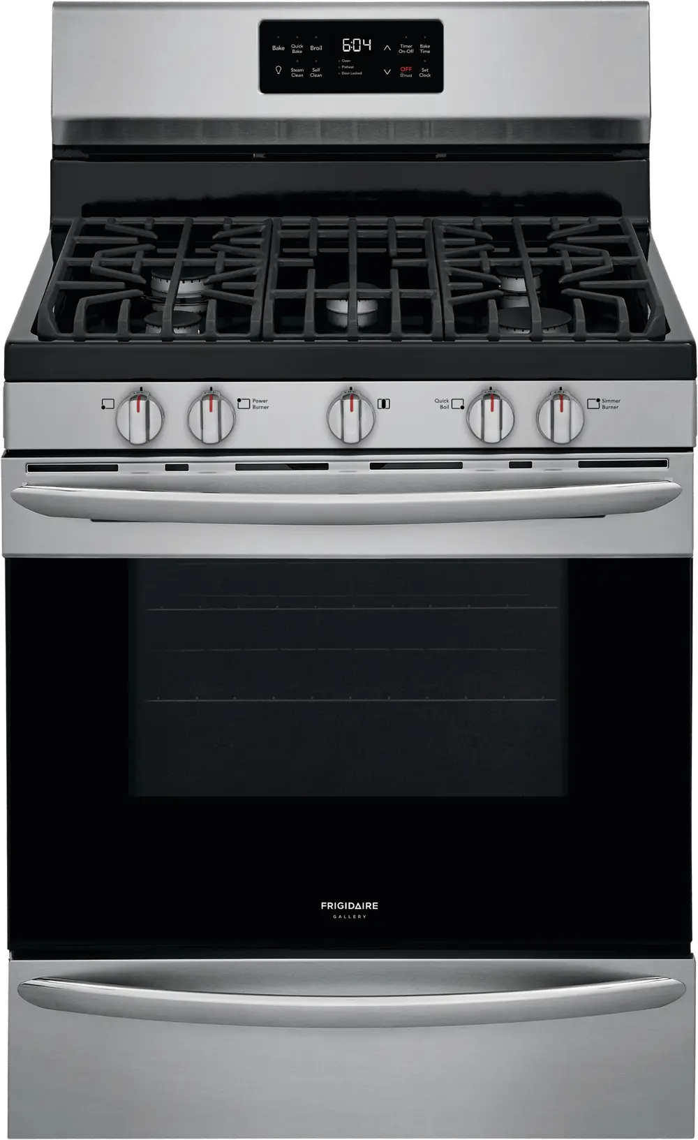 GCRG3038AF Frigidaire Gallery 5 cu ft Gas Range - Stainless Steel-1