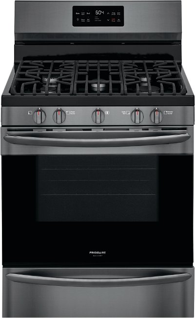 Frigidaire 4 Piece Gas Kitchen Appliance Package with 21.7 cu. ft ...