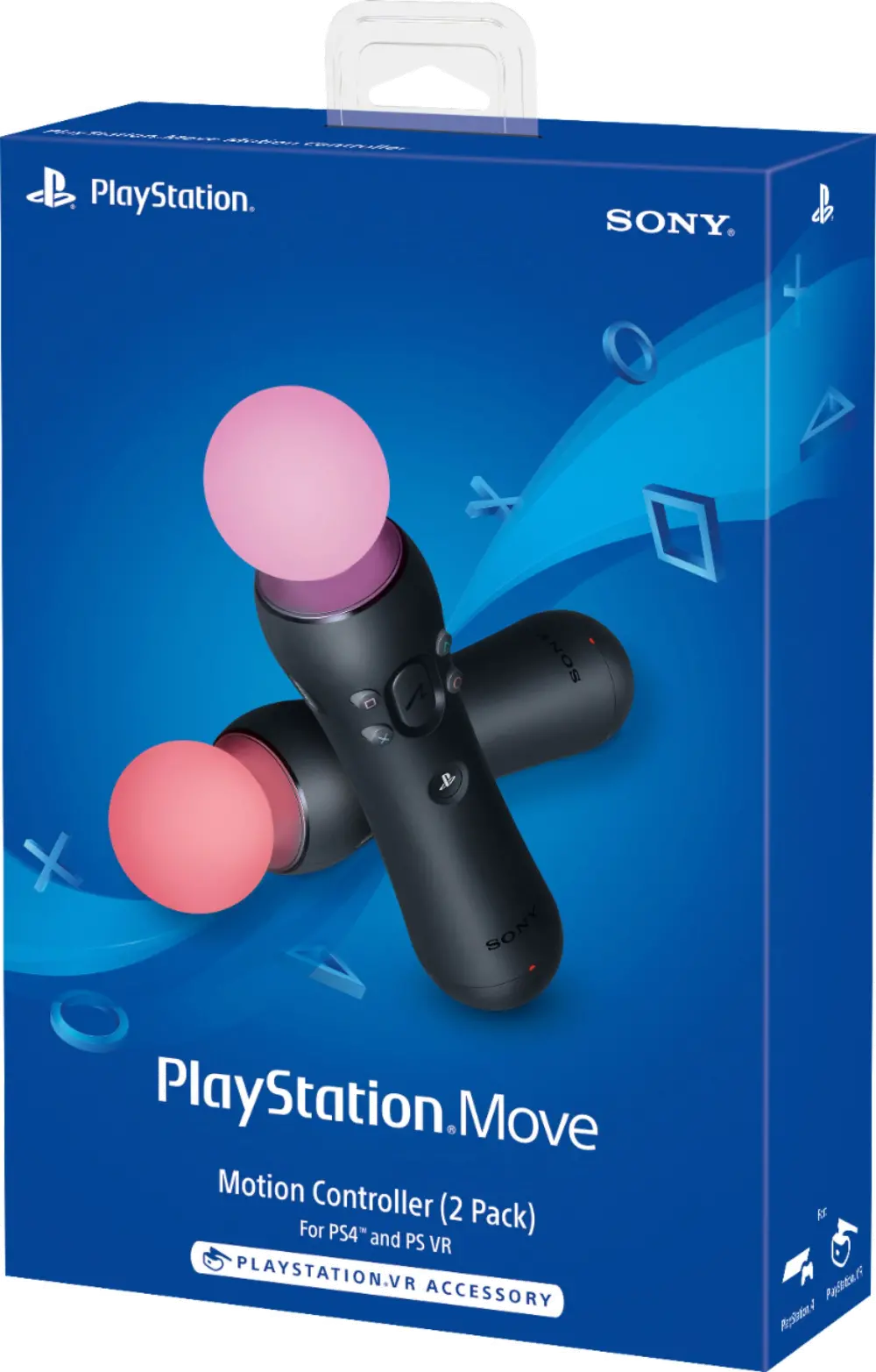 PVR/MOVE_CNTRLS_2PK PlayStation Move Wireless Controllers - 2 Pack-1