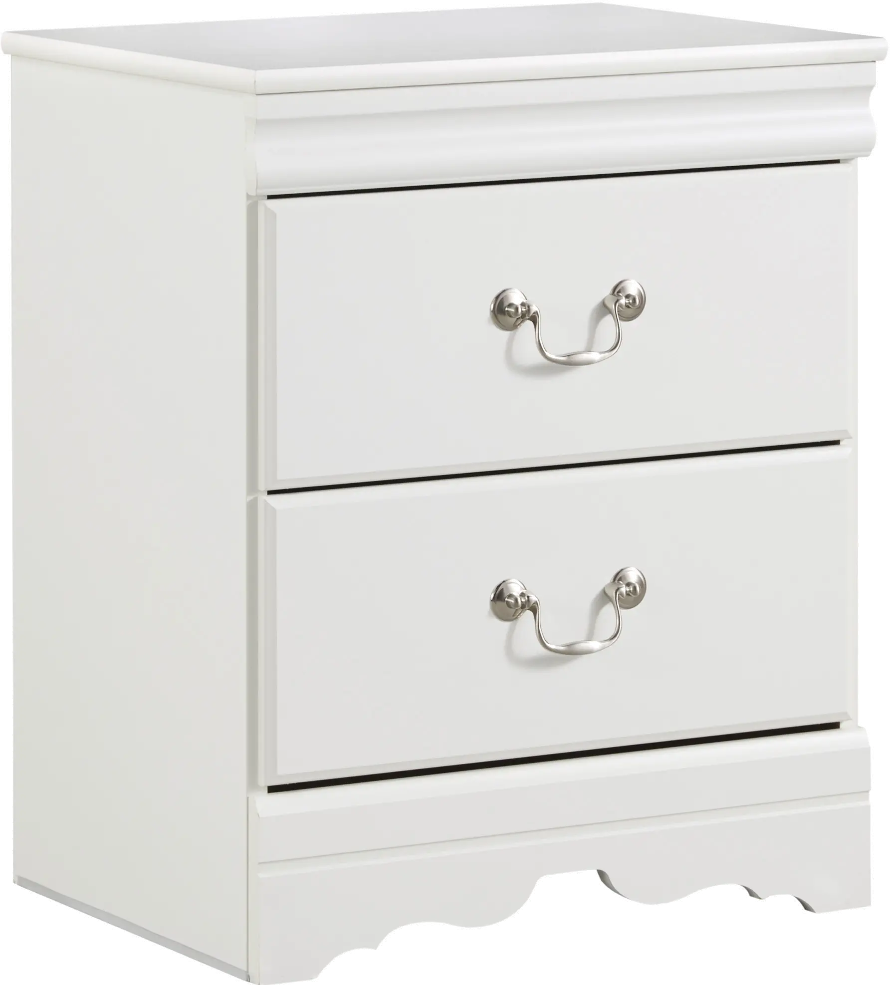 Anarasia White Nightstand