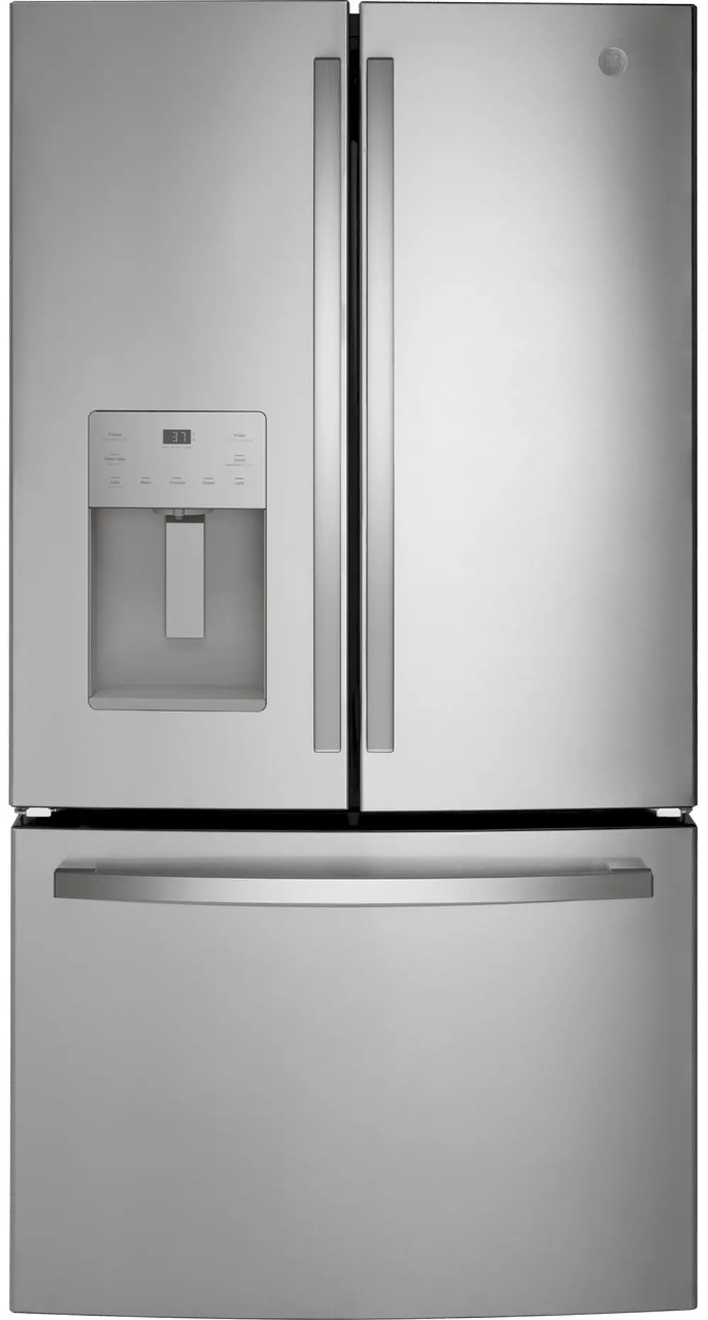 GFE26JYMFS GE 25.6 cu ft French Door Refrigerator - Stainless Steel-1