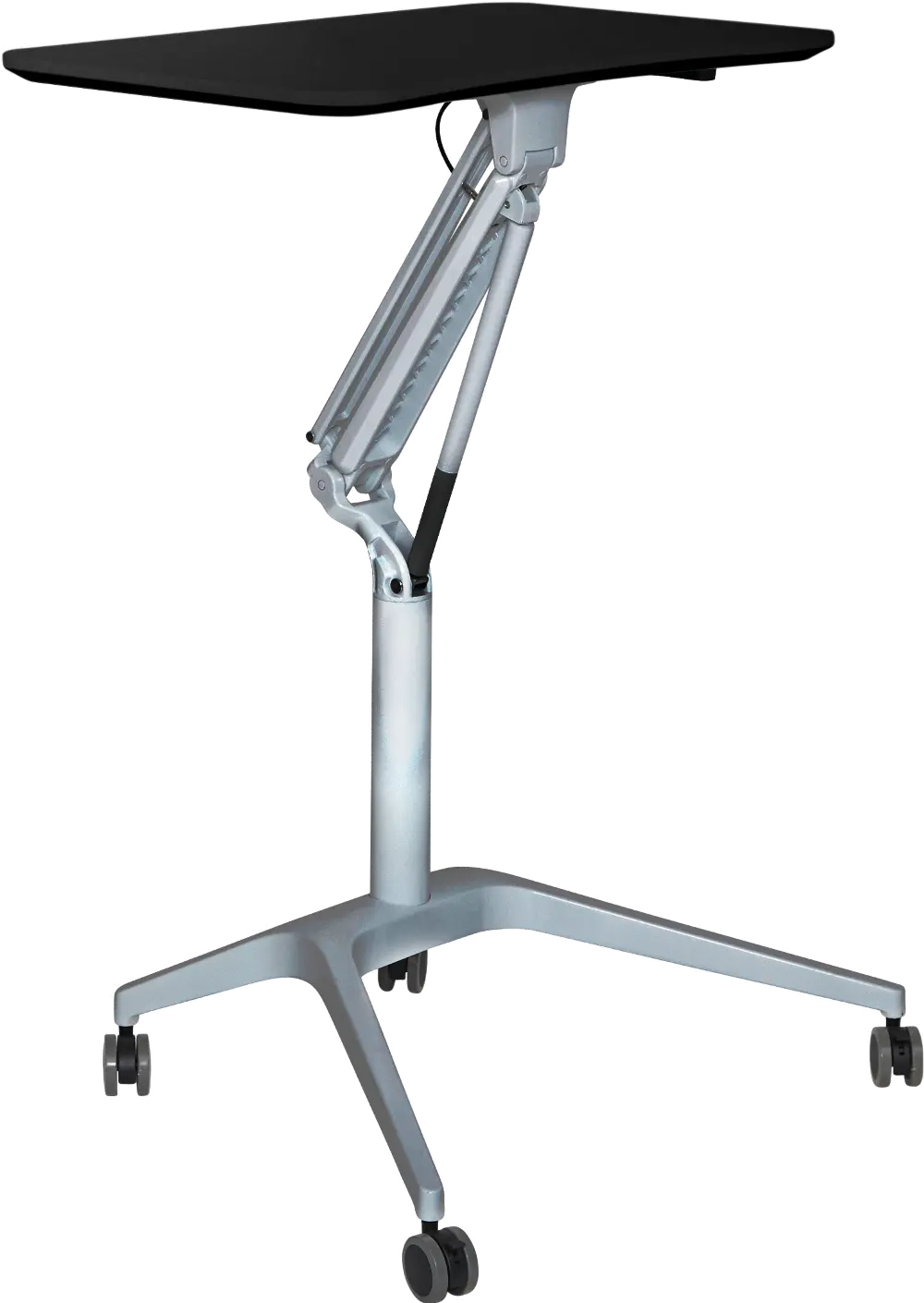 Adjustable Height Stand Up Workpad Desk - Black-1