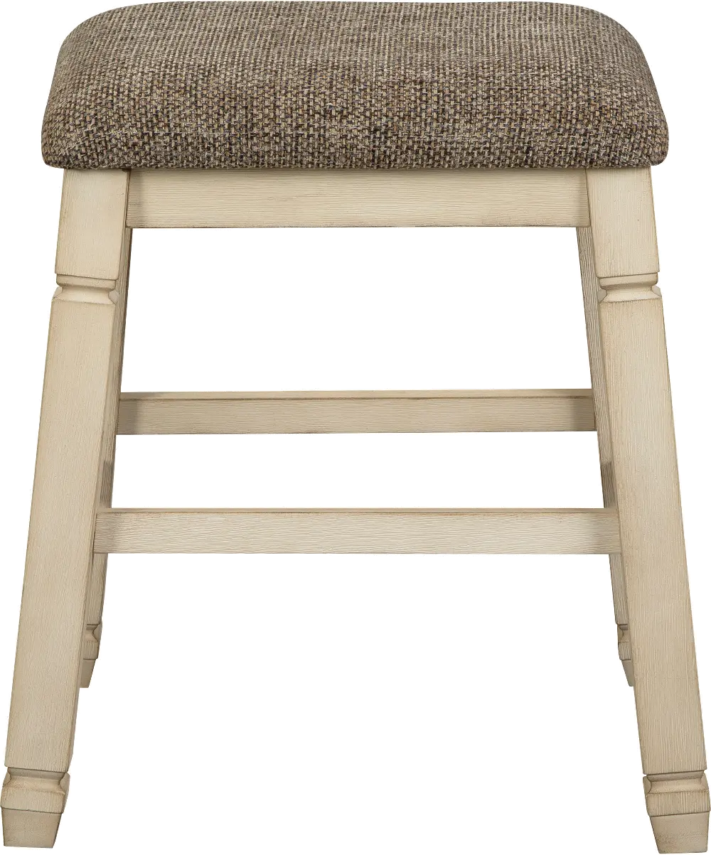 Marvell Antique White Counter Height Stool-1