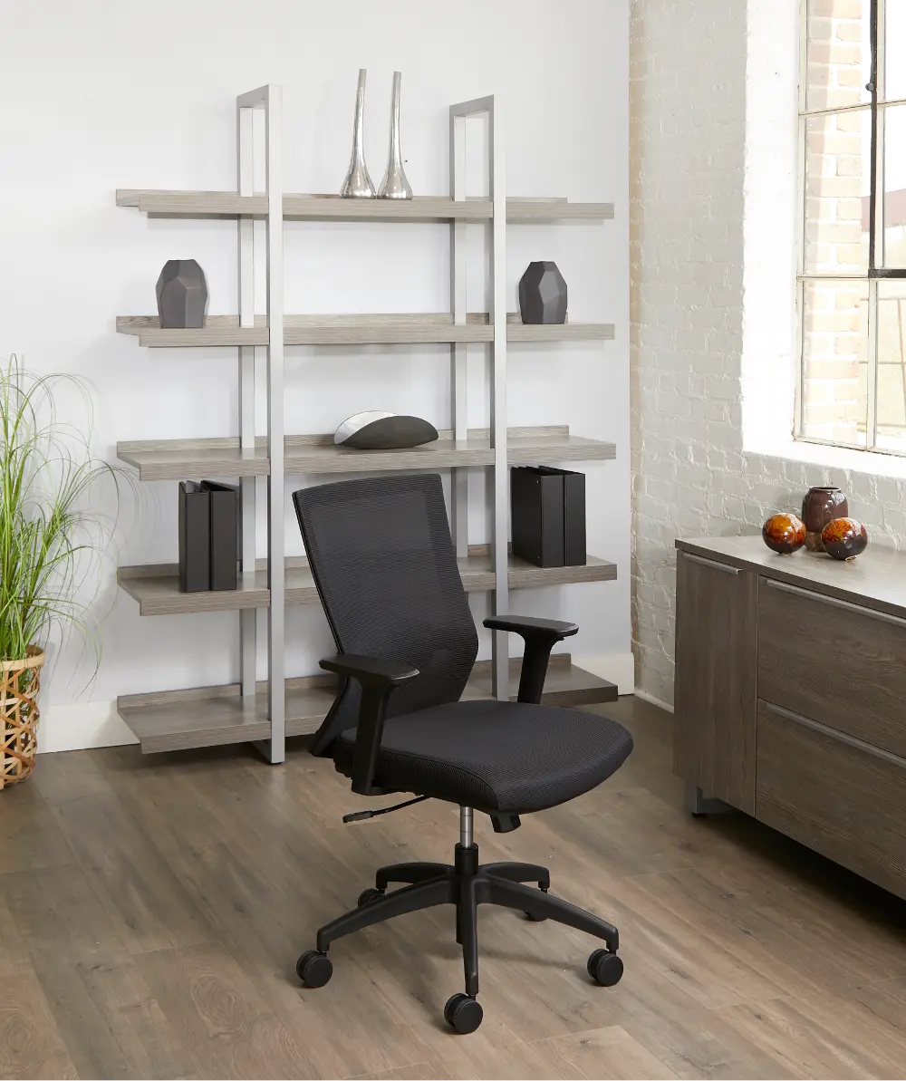Black Home Office Chair - Rainbow-1