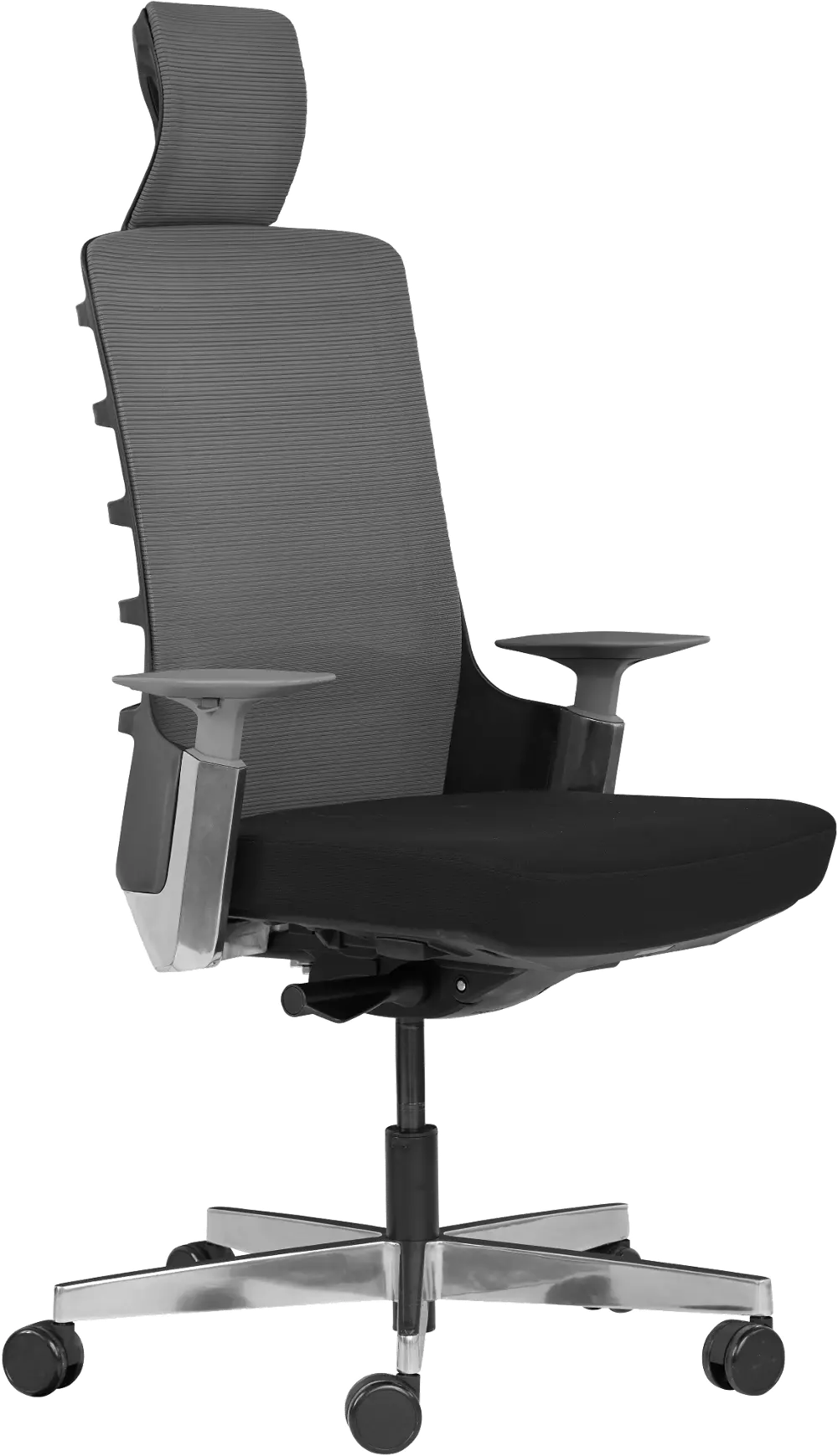 Black High Back Office Chair - Seattle-1