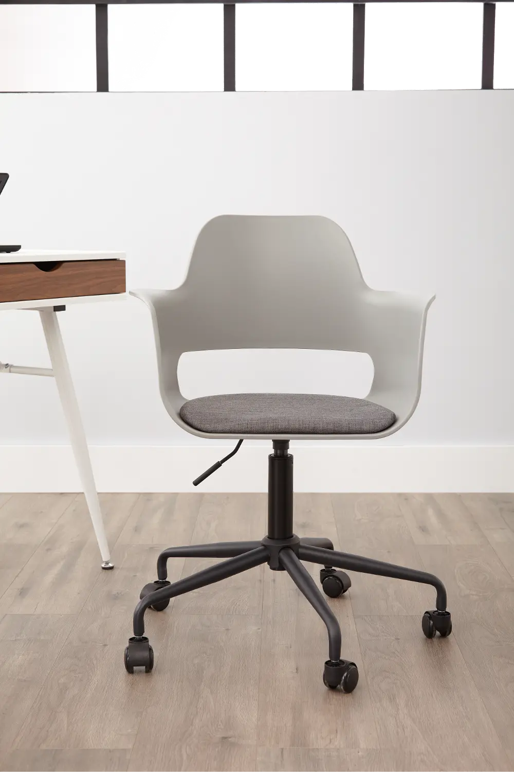 Modern Gray Office Chair - Whistler-1