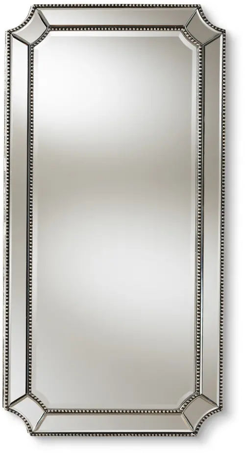 GOAND Decorative Accent Mirror, Sliver Rectangle Wall shops Mirrors, Art Mirror with G