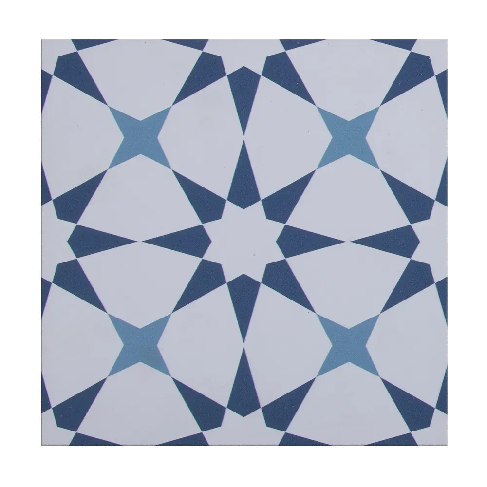 Contemporary Blue 8x8  Peel and Stick Mosaic Tile (Pack of 12) - SimpliTILE-1