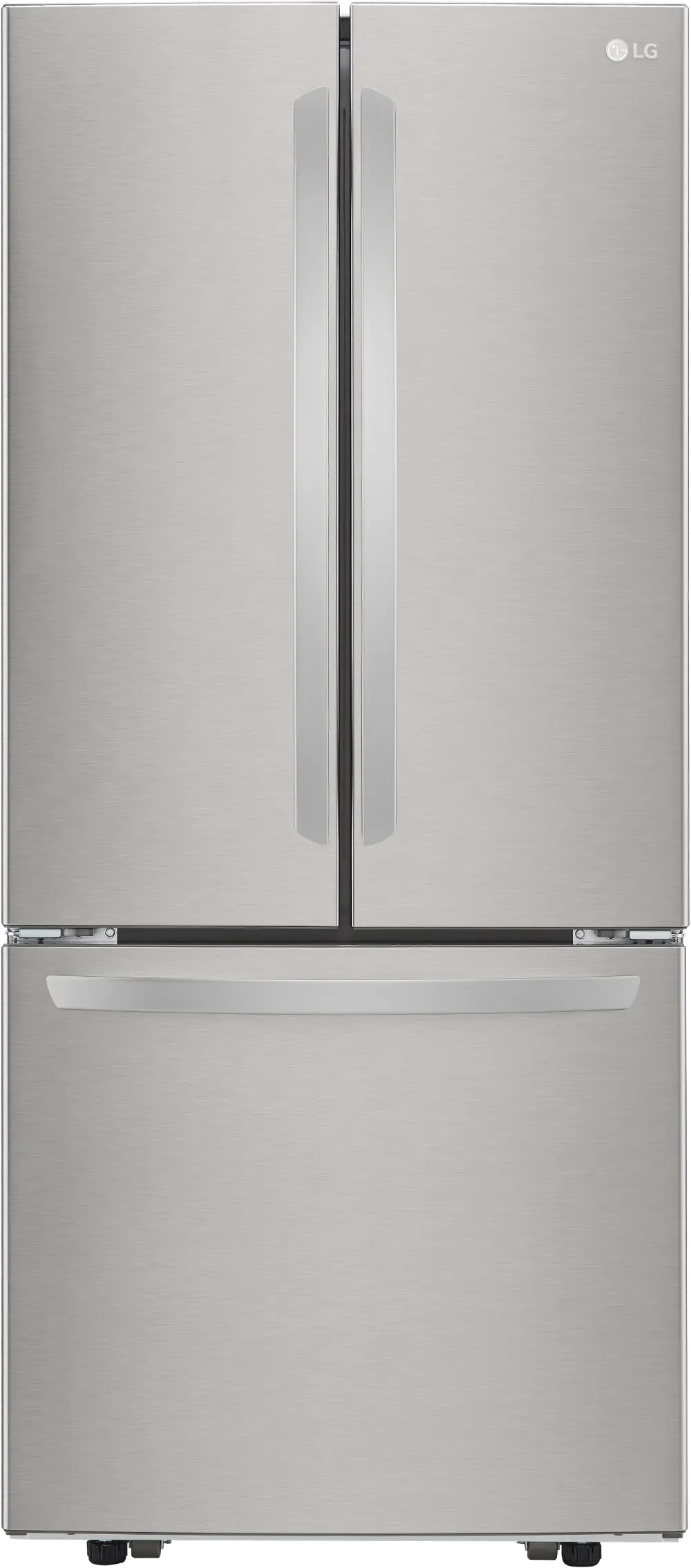 LFCS22520S-PROJECT LG 21.8 cu ft French Door Refrigerator - 30 W Stainless Steel-1
