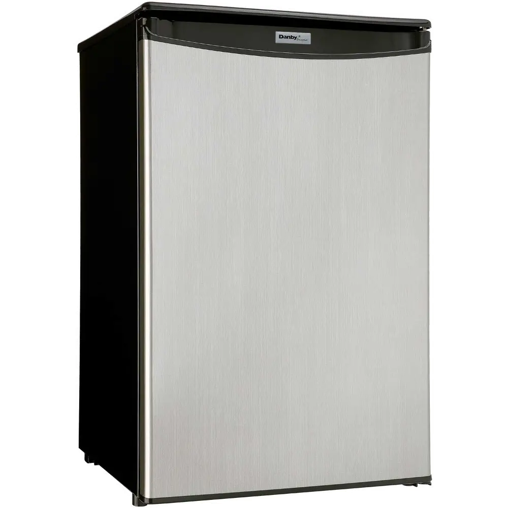 DAR044A4BSLDD-6 Danby Designer Compact Refrigerator - 4.4 cu ft Stainless Steel-1