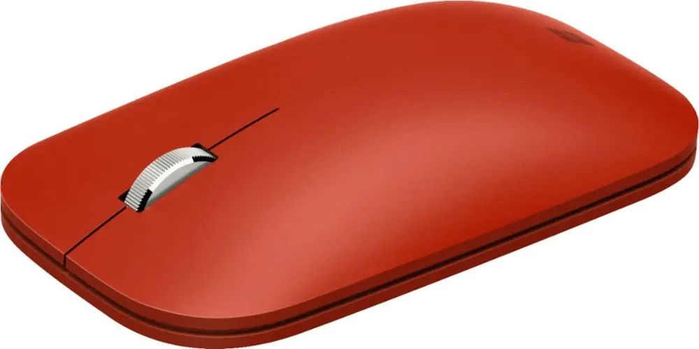KGY-00051 Microsoft Surface Bluetooth Mobile Mouse - Poppy Red-1