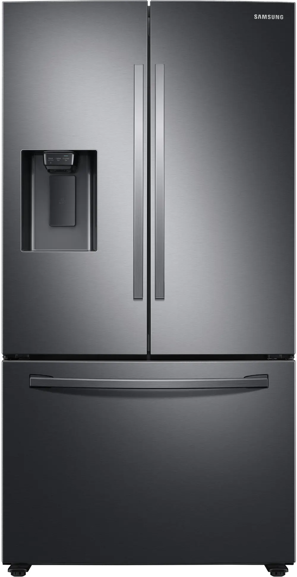RF27T5201SG Samsung 27 cu ft French Door Refrigerator - Black Stainless Steel-1