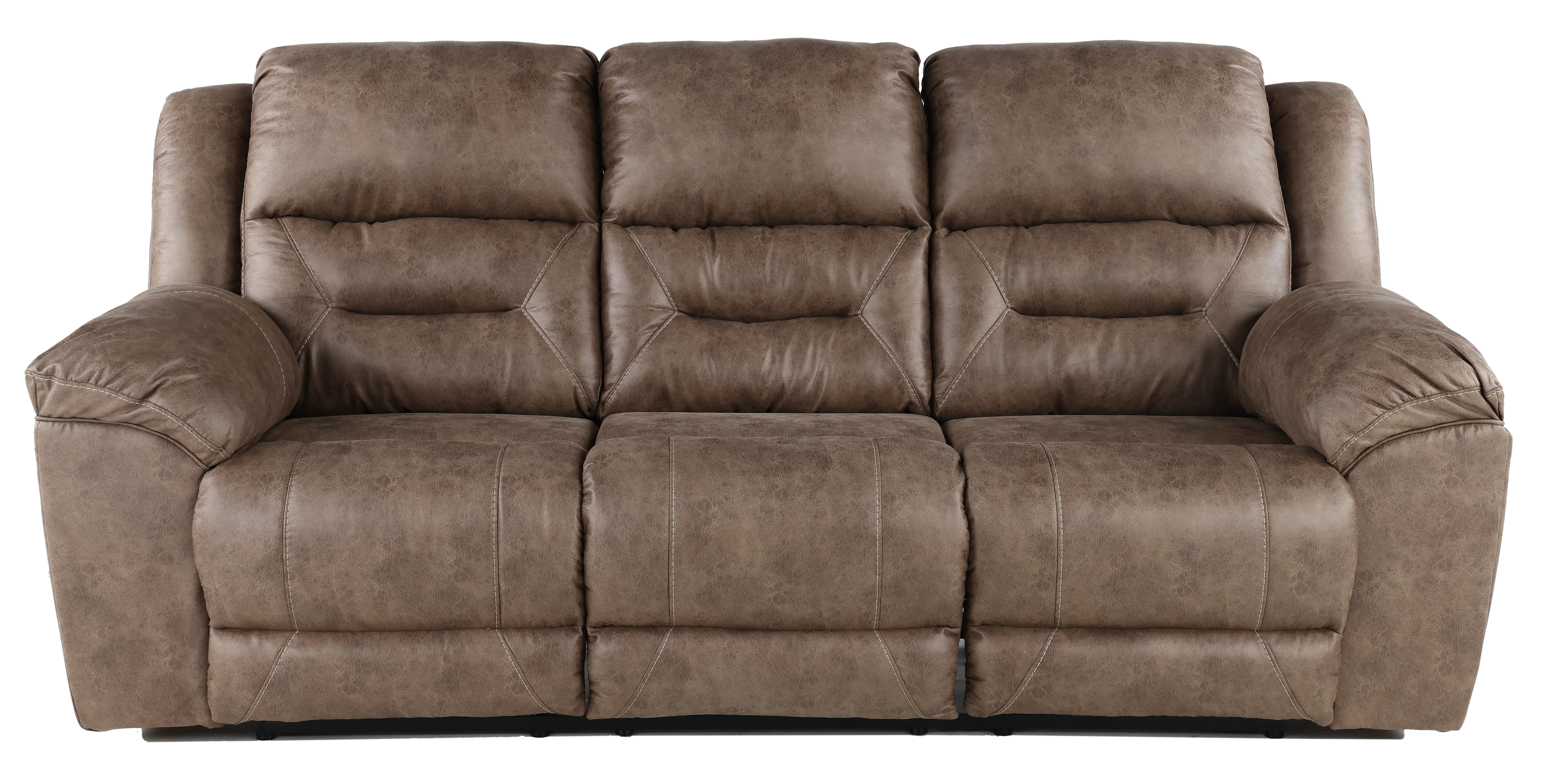 Stoneland Fossil Brown Casual Reclining Sofa
