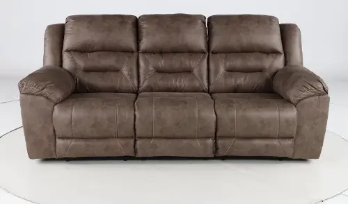 Stoneland reclining deals sofa fossil