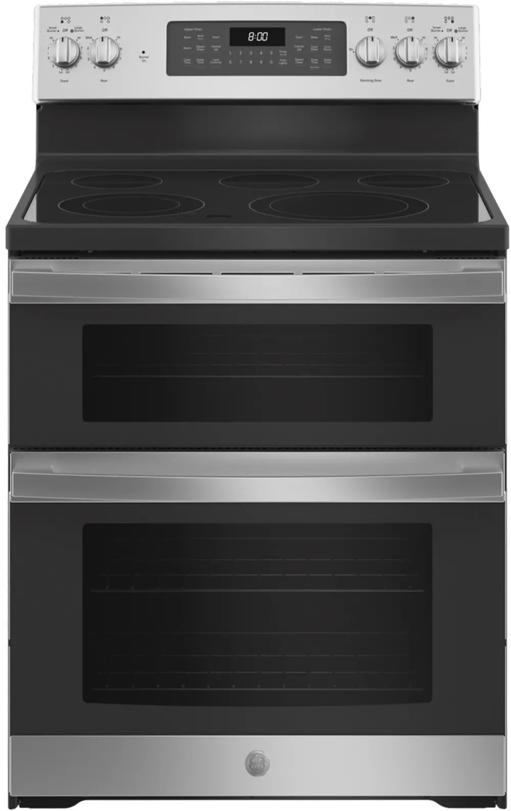 JBS86SPSS-OLD GE Double Oven Electric Range - 6.6 cu. ft., Stainless Steel-1