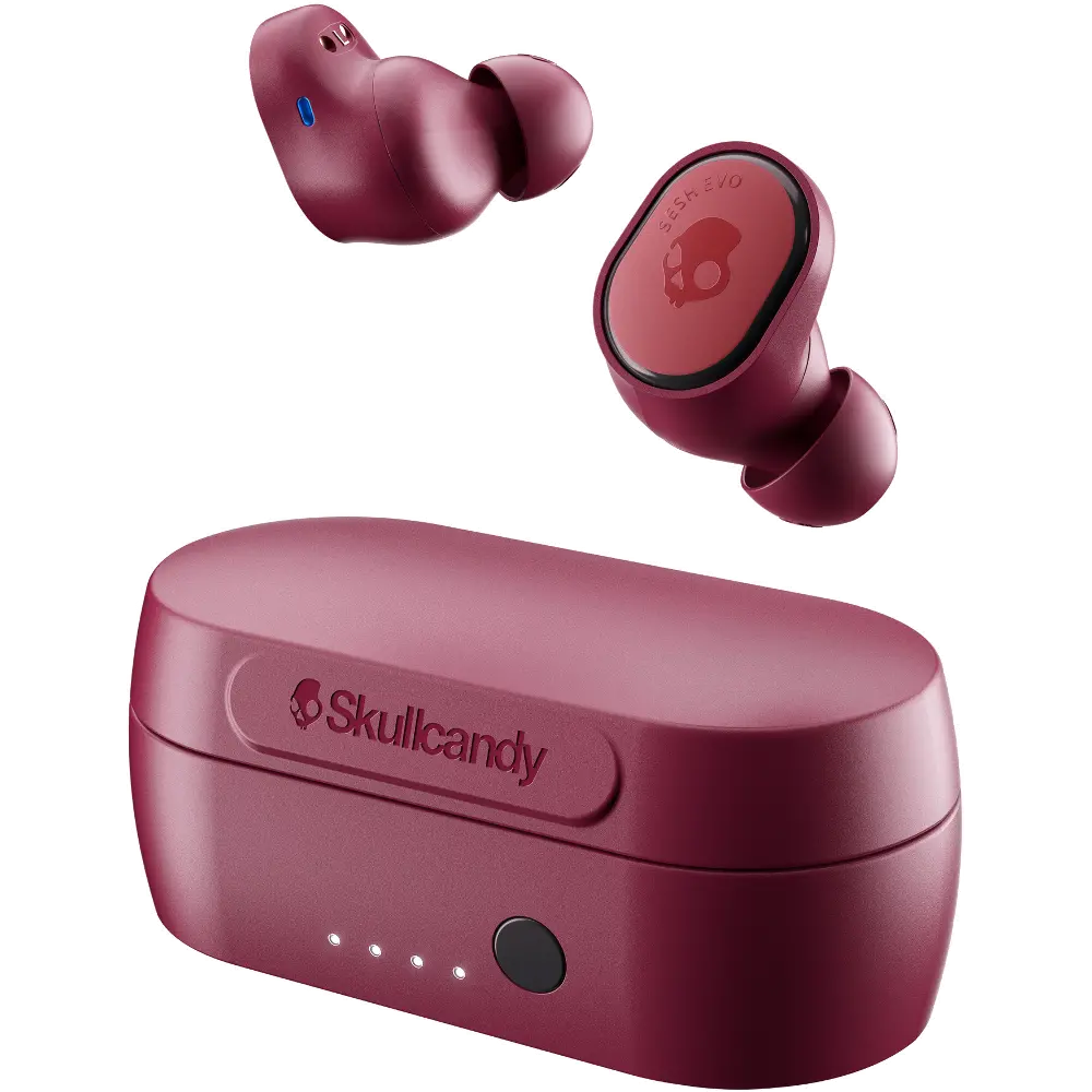 S2TVW-N741 Skullcandy Sesh Evo True Wireless Earbuds - Red-1