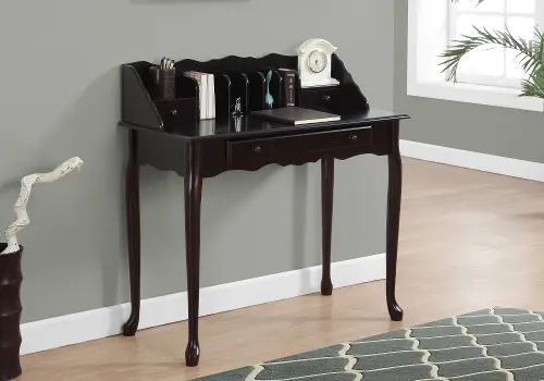 Dark Cherry Computer Desk