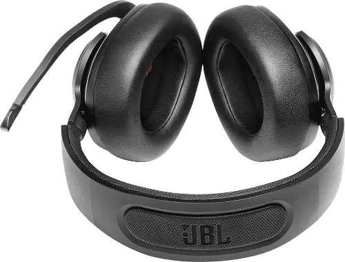 JBL Quantum 400 Wired Over-Ear Gaming Headset with Microphone and RGB,  Multi-Platform Compatible, in Black