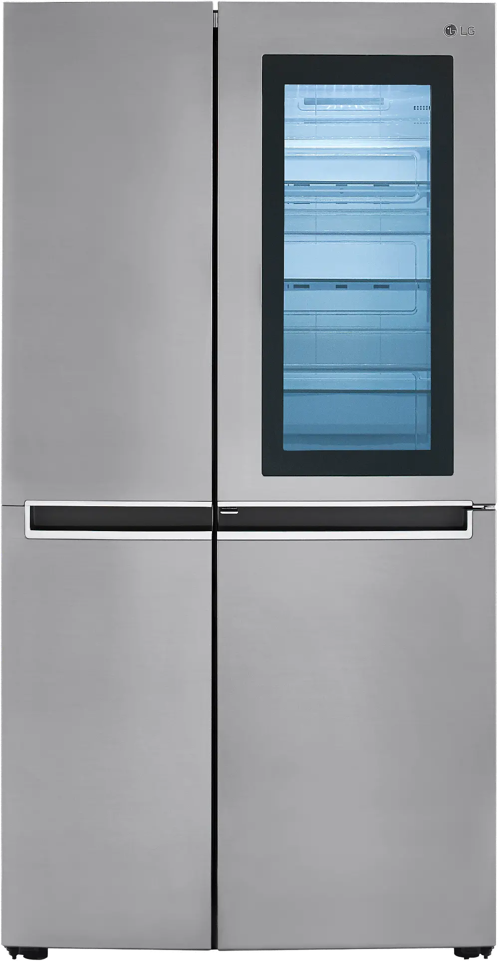 LRSES2706V LG 26.8 cu ft Side by Side Refrigerator - Stainless Steel-1