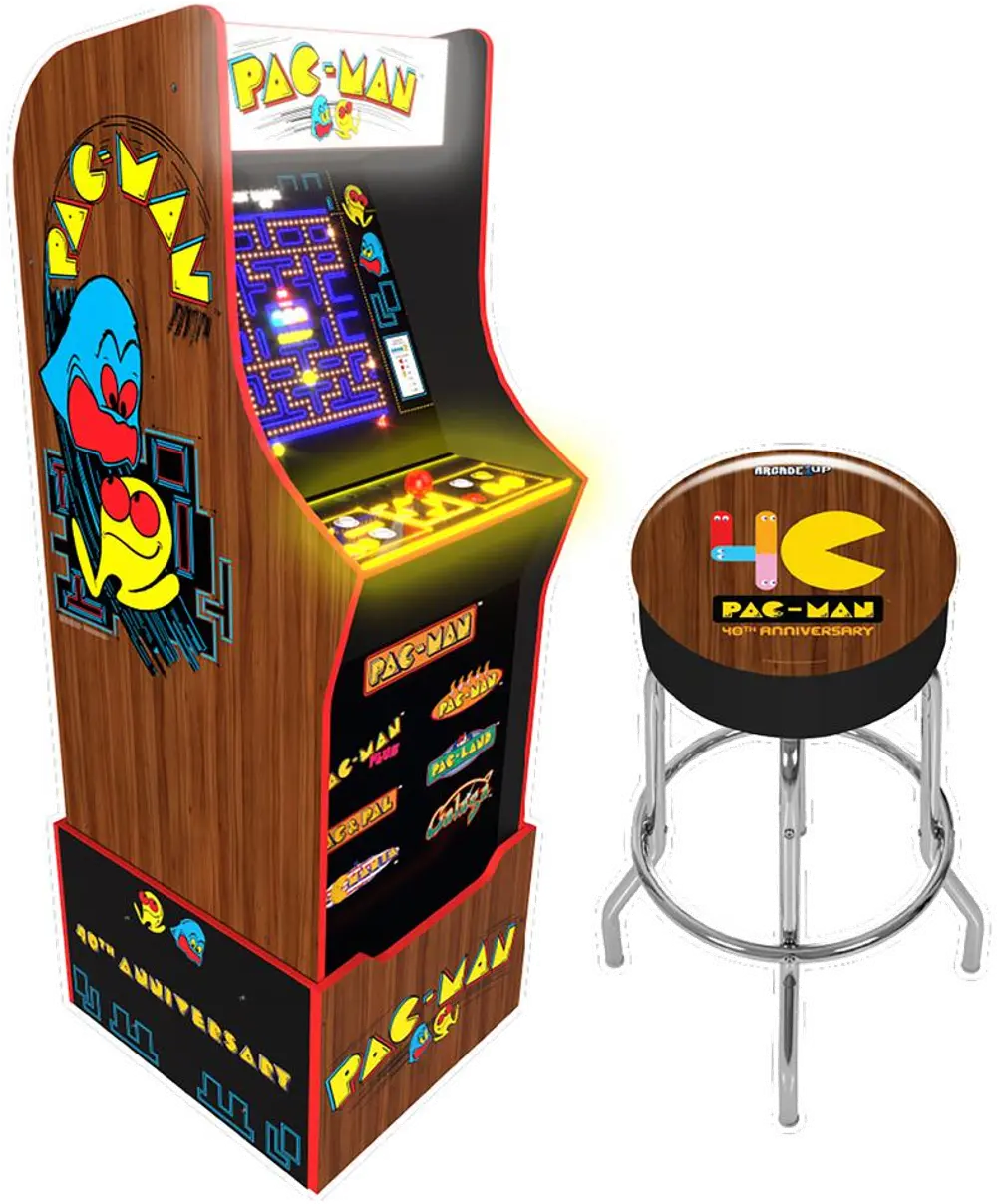 ARCADE1UP/PACMAN_40 Arcade1Up Pacman 40th Anniversary Arcade-1