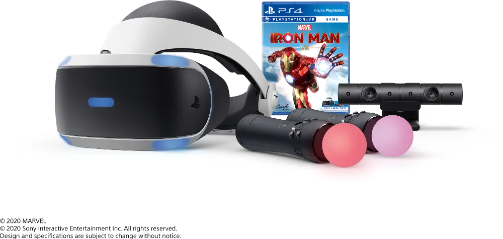 PVR/BUNDLE_IRON_MAN PlayStation VR Marvel’s Iron Man VR Bundle - PS4-1