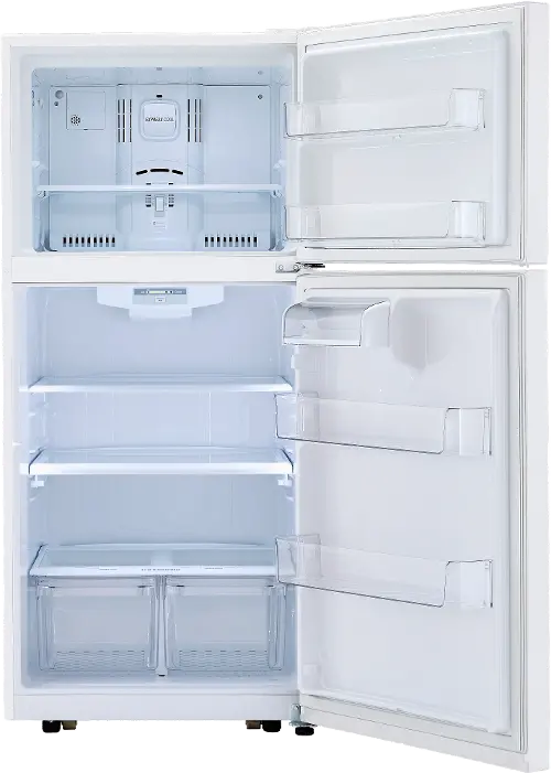 LG LTCS20020W 20.2 Cu. ft. Top-Freezer Refrigerator - White