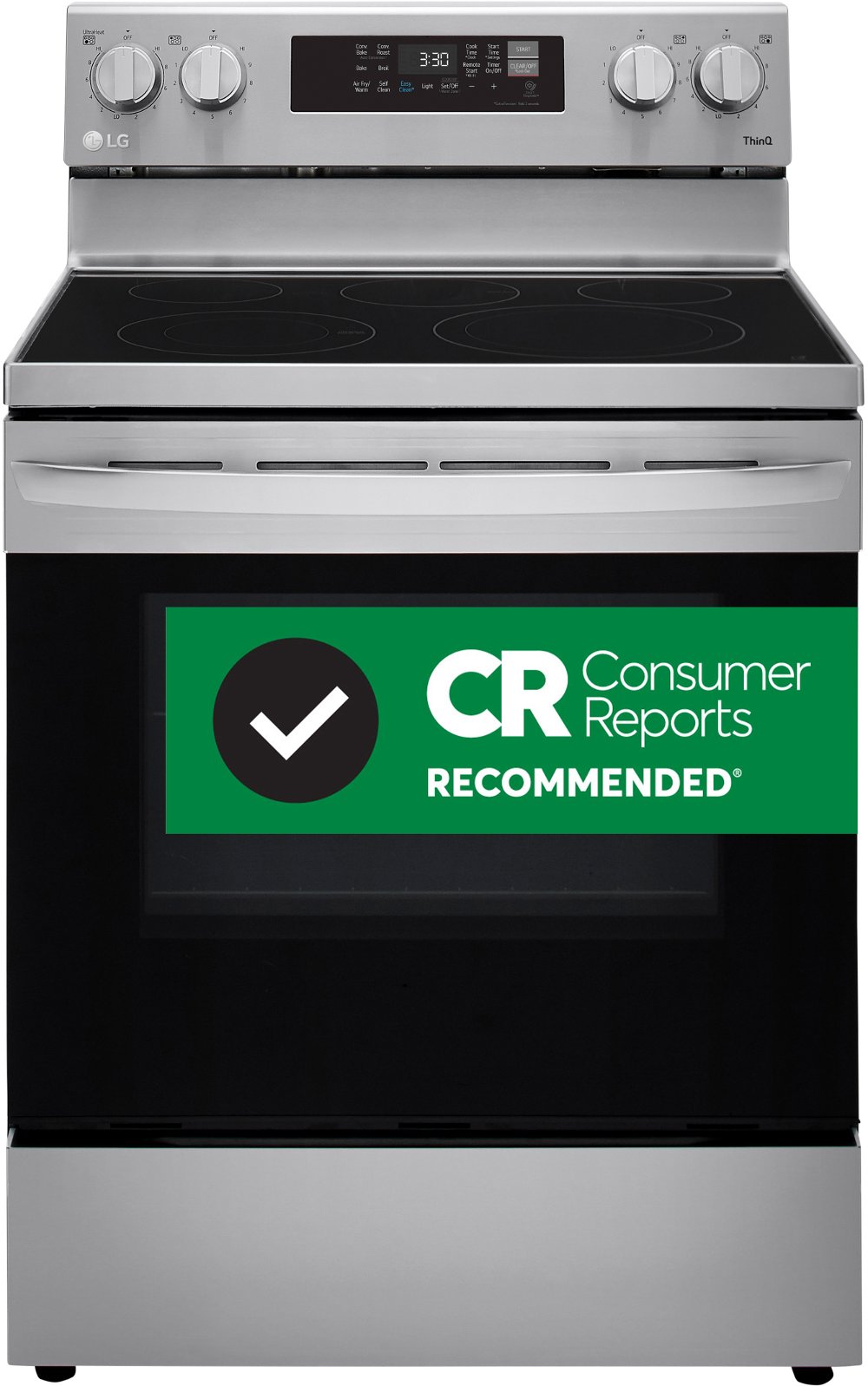 LG 6.3 cu ft Electric Range - Stainless Steel
