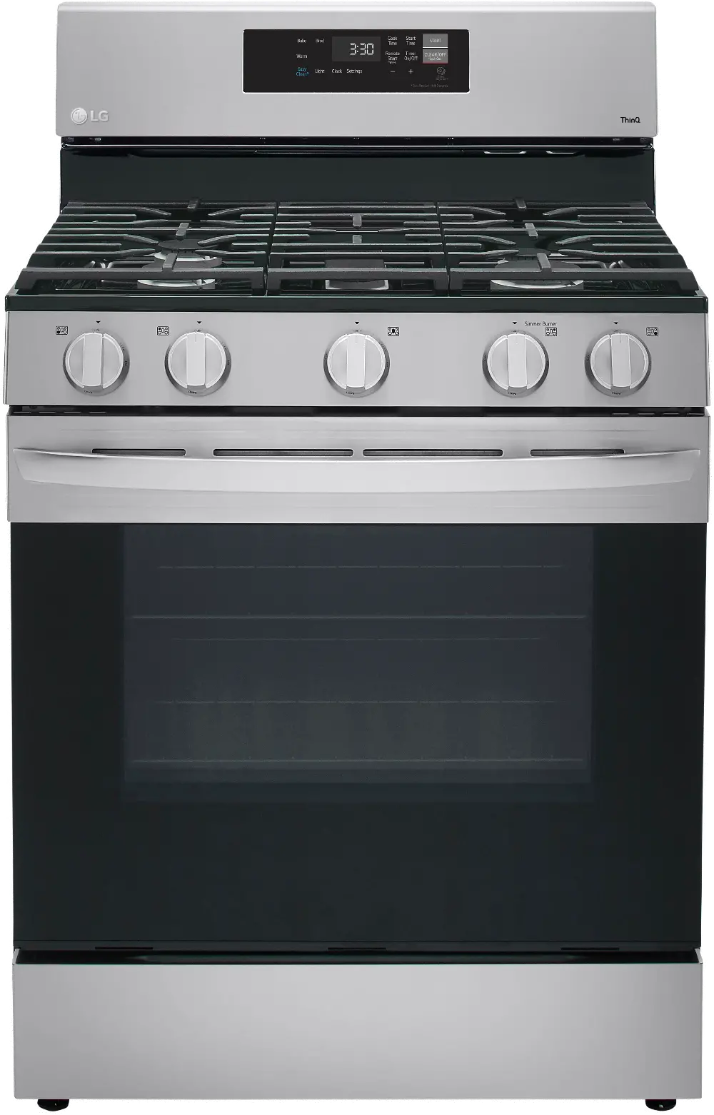 LRGL5821S LG 5.8 cu ft Gas Range - Stainless Steel-1