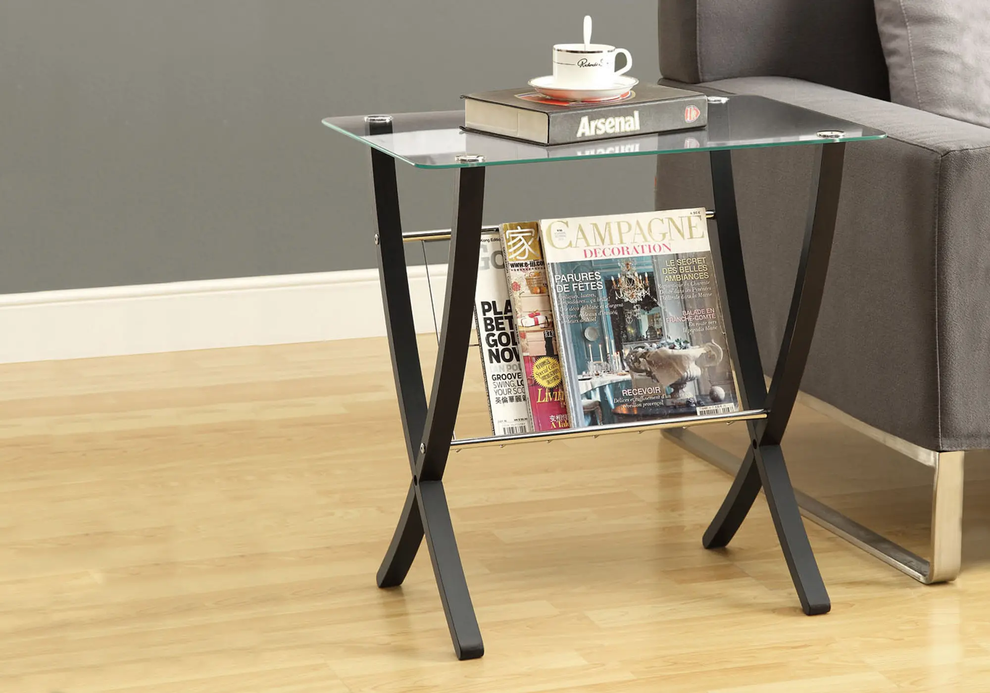 Cappuccino 2-Piece Nesting End Table - Bentwood