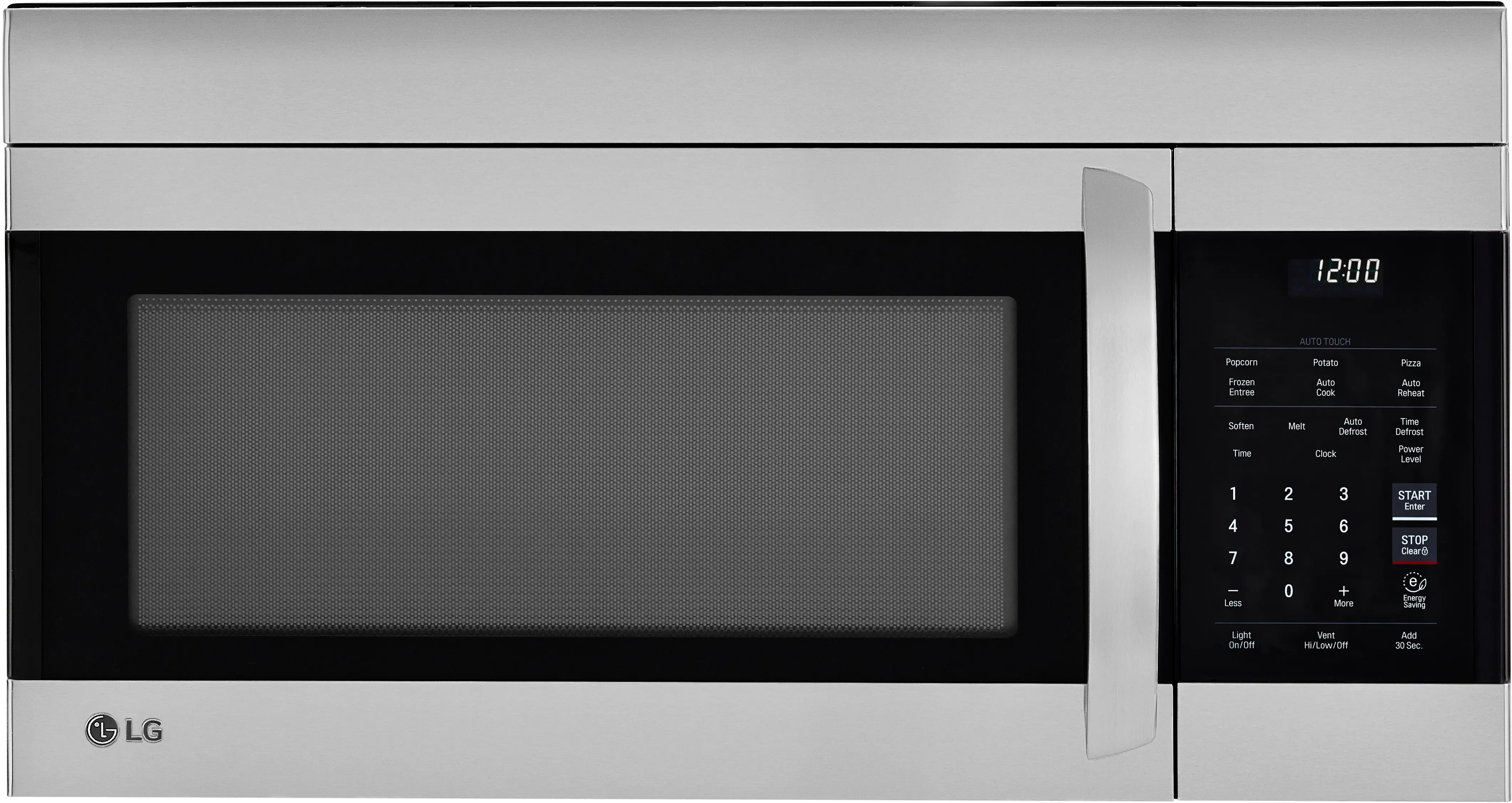 LG - 1.7 Cu. ft. Over-the-range Microwave - Stainless Steel