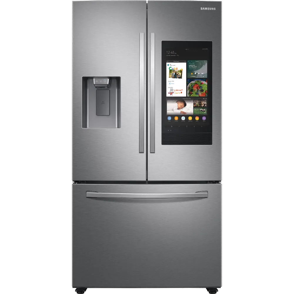 RF27T5501SR Samsung 26.5 cu ft French Door Refrigerator - Stainless Steel-1