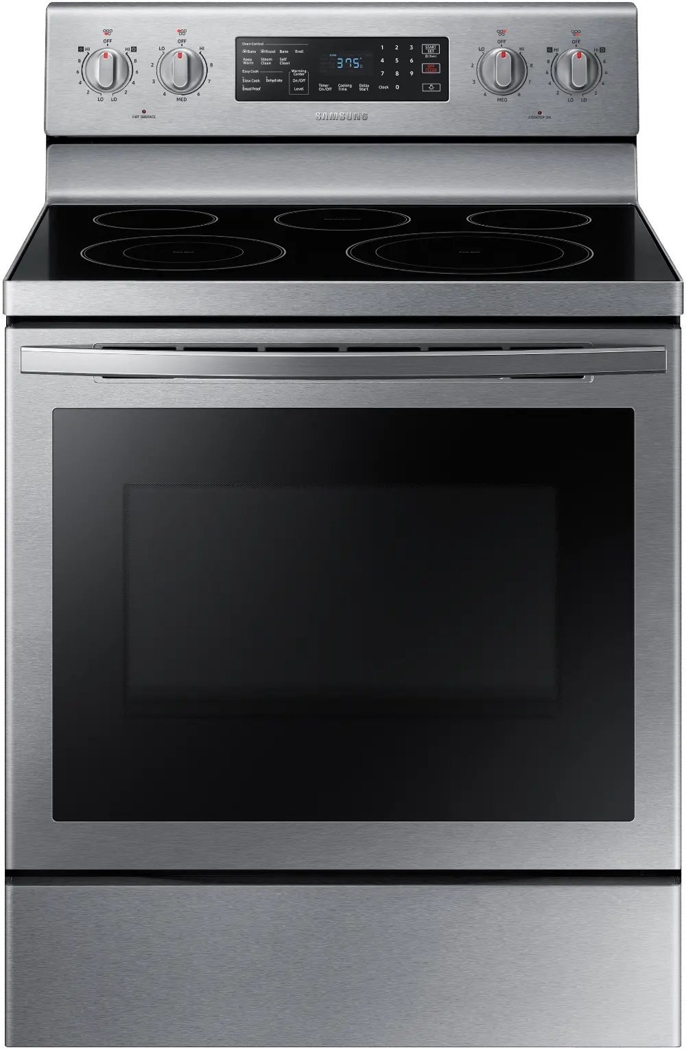 NE59T7511SS Samsung 30 Inch Electric Range with Convection and Air Fry - 5.9 cu. ft. Stainless Steel-1