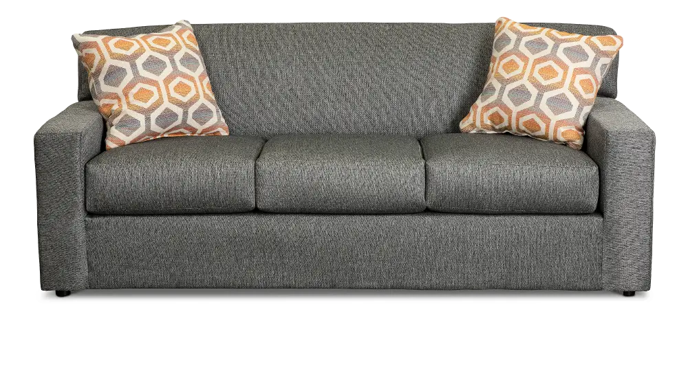 Contemporary Slate Gray Sofa - Jasper-1
