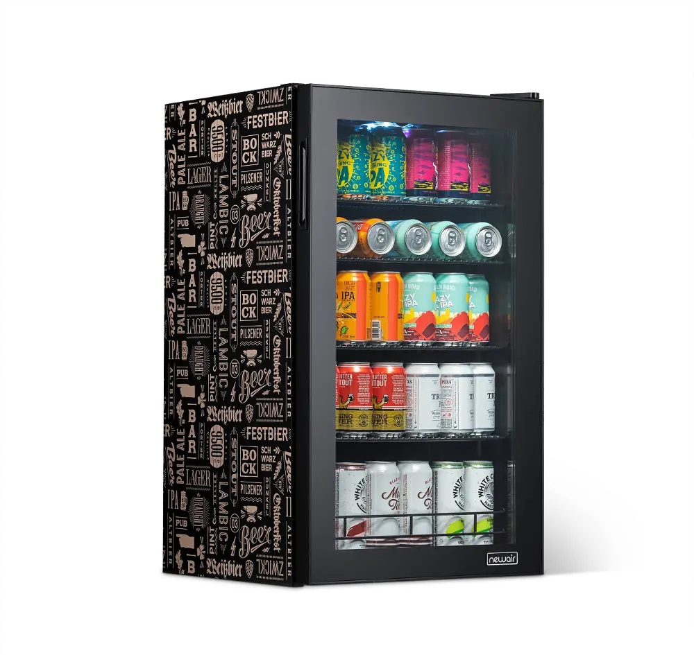 AB-1200BC1 NewAir 126 Can  Beers of the World  Fridge - Black-1