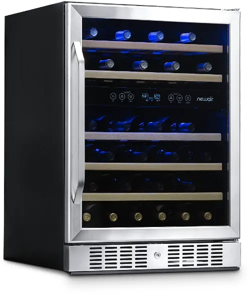 Electric Digital 18 Bottles Cooler Wine Fridge Chilling Cellar Home Bar  Stand